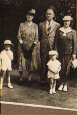 Kevin Bird, Lily Bradfield, Douglas Bird, Darrel Bird and Gladys Rahmann.