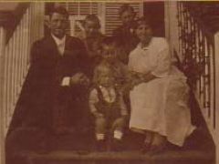 Alfred Bird and family