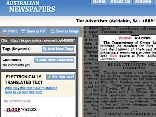 NLA Australian Newspapers